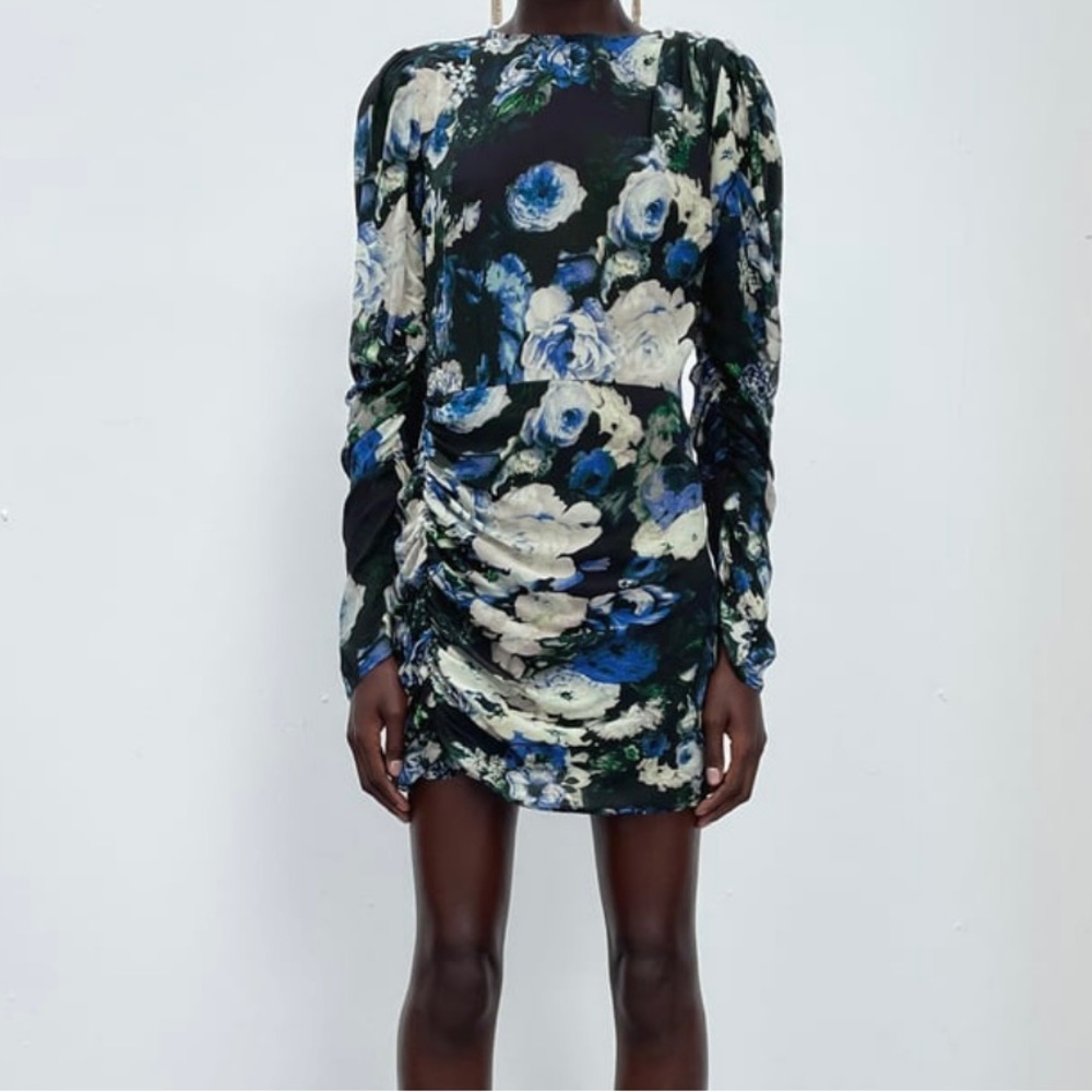 Zara Floral Print Dress